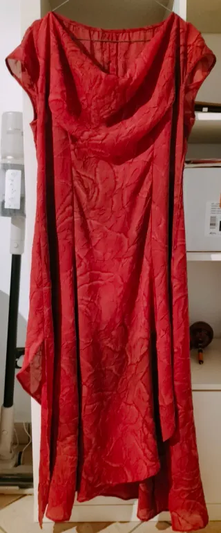 Abito sartoriale rosa antico