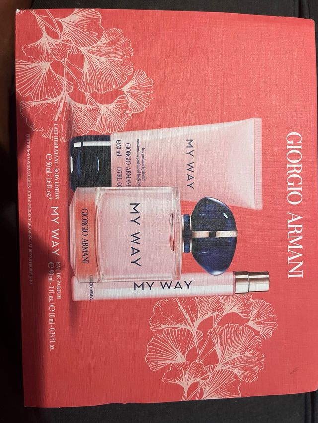 Giorgio Armani My Way Set Perfume y Loción