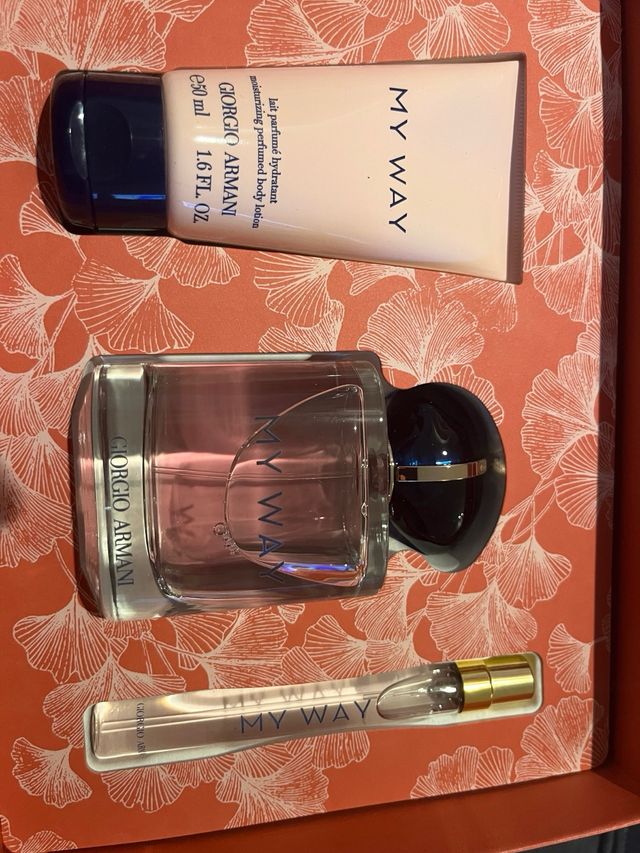 Giorgio Armani My Way Set Perfume y Loción