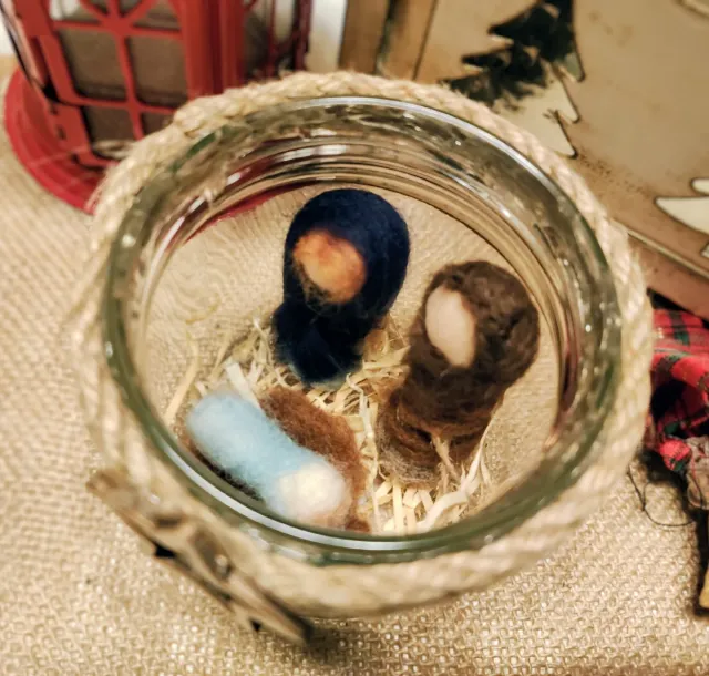 Belén/Misterio lana cardada