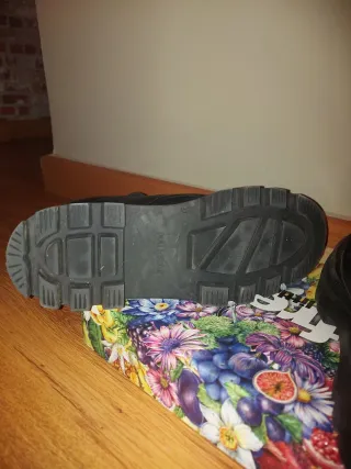 Botas militares negras