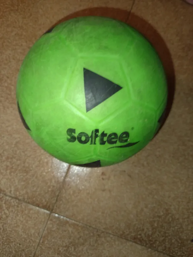 Balón de fútbol verde Softee