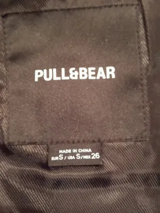 Chaqueta bomber Pull&Bear gris