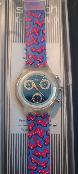 Set 4 Orologi Swatch Chrono