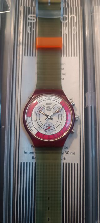 Set 4 Orologi Swatch Chrono