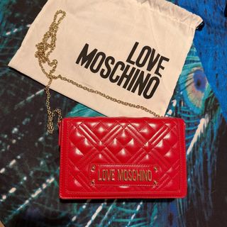 Bolso de mano Love Moschino rojo