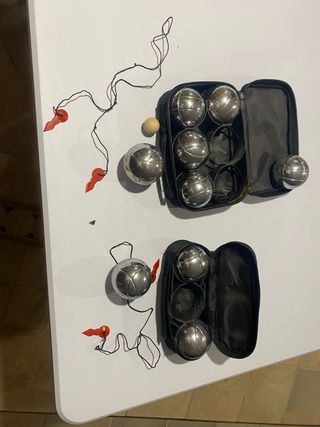 2 Sets Petanca: 6 y 3 Bolas + Bolín