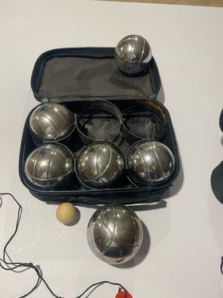 2 Sets Petanca: 6 y 3 Bolas + Bolín