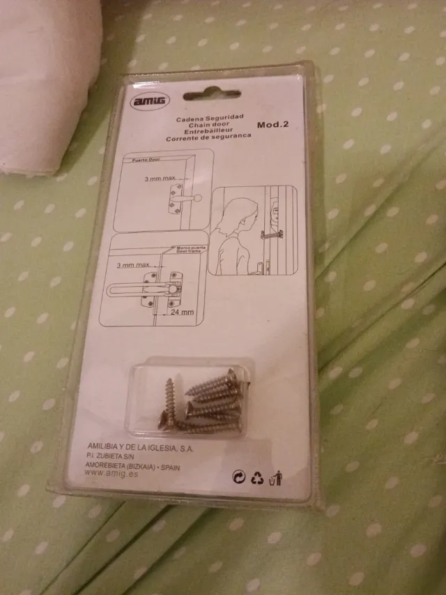 Cadena de seguridad AMIG Mod. 2 latonada