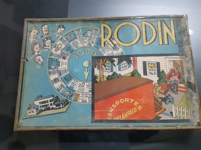 Gioco da tavolo familiare RODIN anni '50