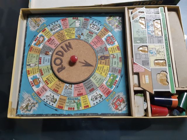 Gioco da tavolo familiare RODIN anni '50