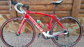 Bicicleta Lapierre Roja y Blanca