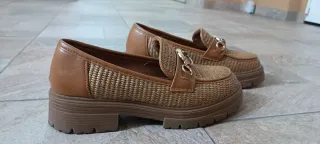 Mocassini donna con fibbia