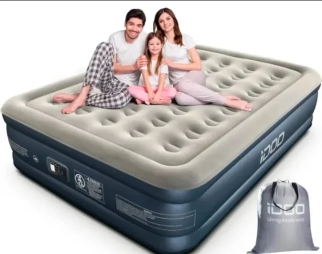 Colchón Hinchable IDOO con Bomba Nuevo