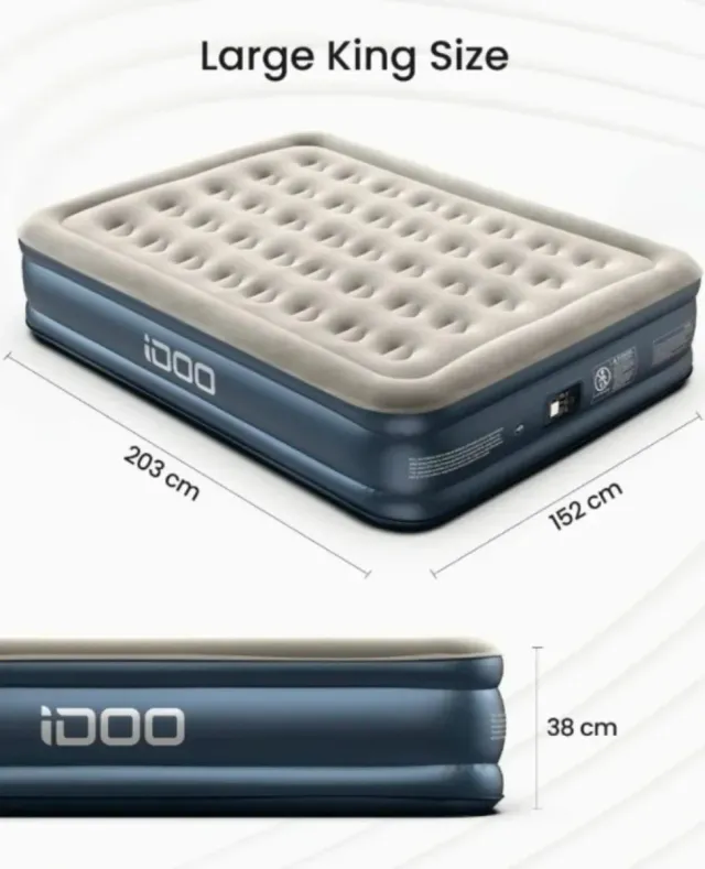 Colchón Hinchable IDOO con Bomba Nuevo