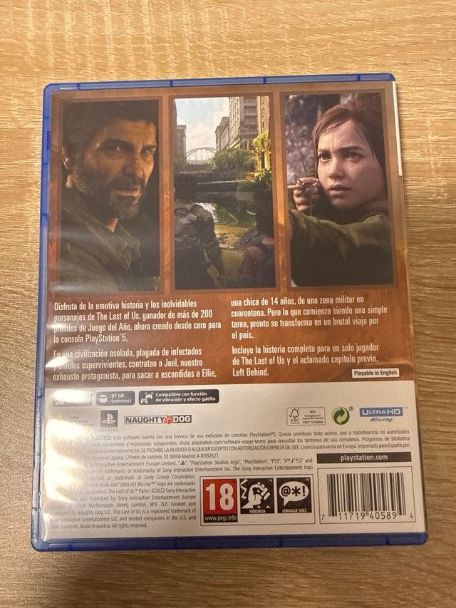 The Last of Us Parte I PS5