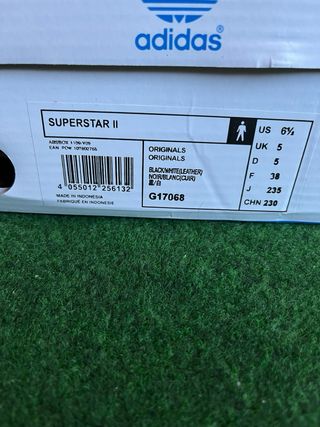 Adidas Superstar Negras Talla 38