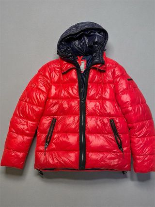 Giubbotto Old Seams Rosso - Taglia L