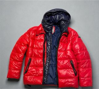 Giubbotto Old Seams Rosso - Taglia L