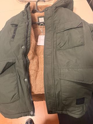 Cappotto per bambini con fodera in pile