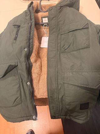 Cappotto per bambini con fodera in pile