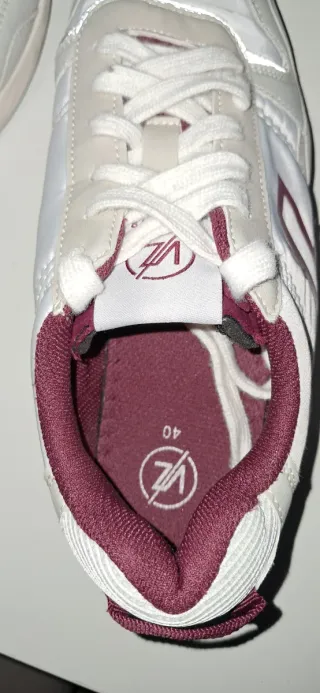 Botines VZ Rojos y Blancos