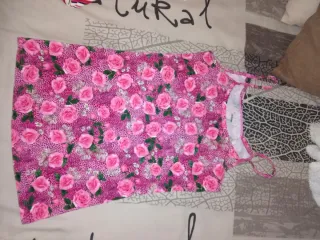 Camiseta tirantes flores Tezenis