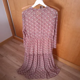 Vestido largo estampado Talla L