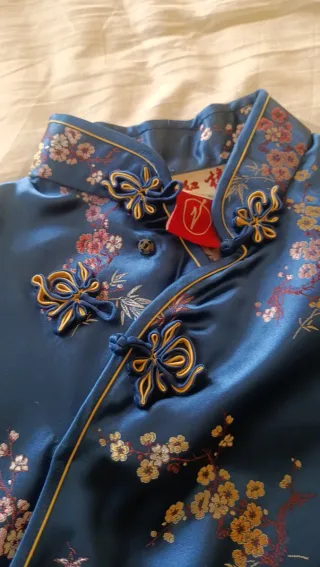 Abitino  con paillettes e stampa floreale