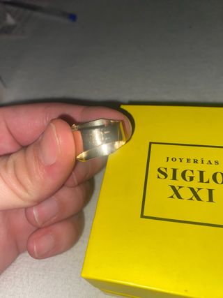 Sello oro 18K Peso 3’74gr