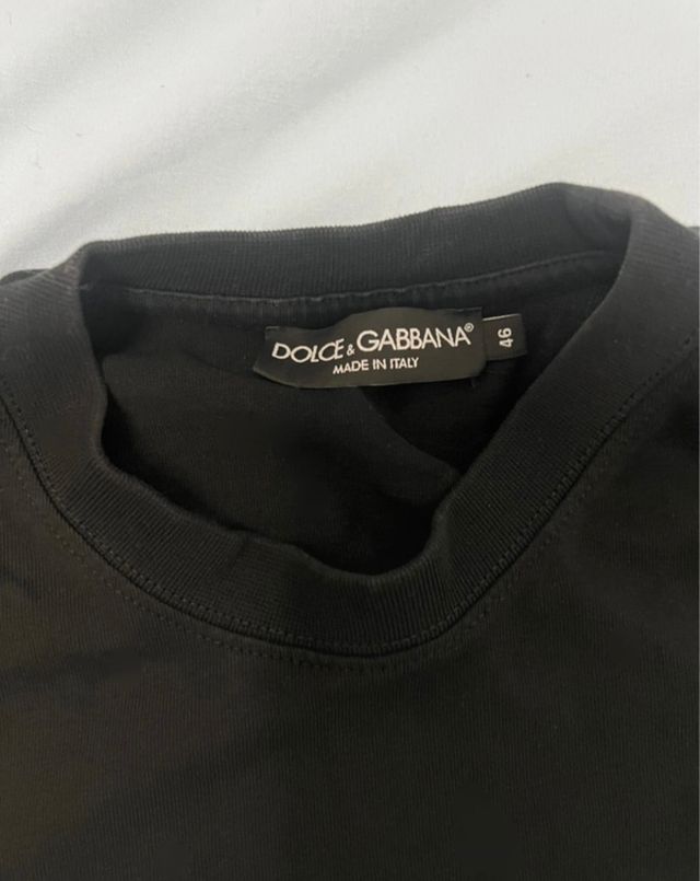 Camiseta Dolce & Gabbana Negra