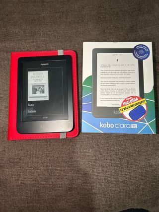 Kobo Clara 2E Lector Ebook Negro con Funda