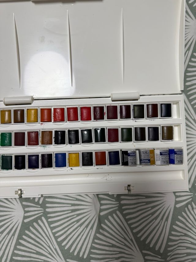 Acuarelas Winsor & Newton 36 colores