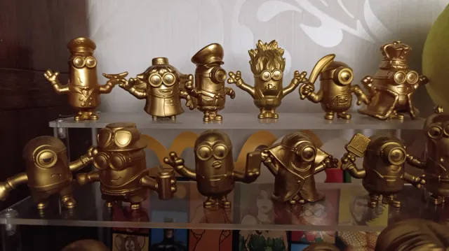 Colección 40 Minions Dorados 2019