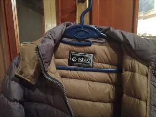 Cazadora plumífero Adhoc marrón hombre