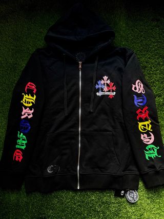 Sudadera Chrome Hearts Negra Multicolor