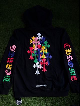 Sudadera Chrome Hearts Negra Multicolor