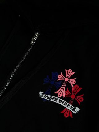 Sudadera Chrome Hearts Negra Multicolor