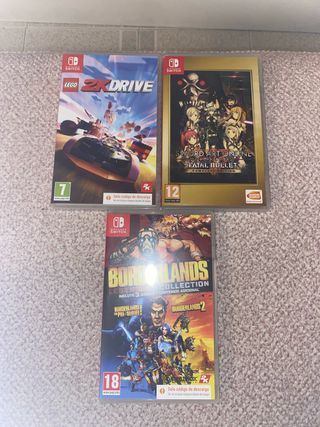 Juegos Nintendo Switch: LEGO 2K Drive, SAO, Border