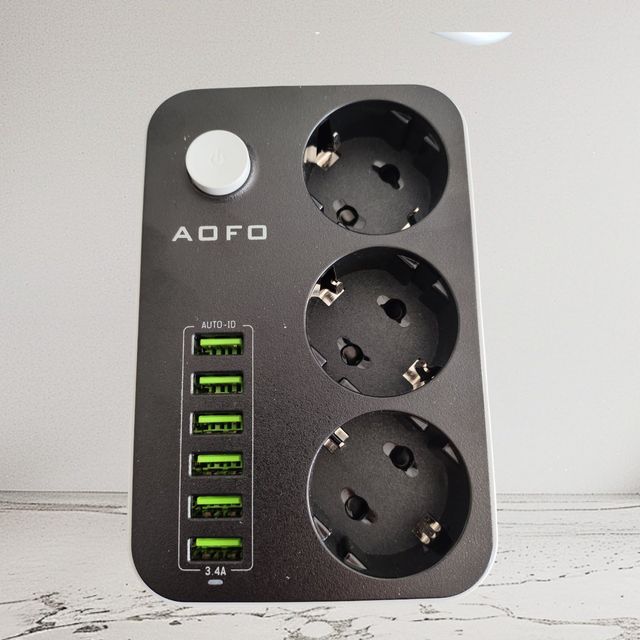 Regleta Enchufe Múltiple con USB