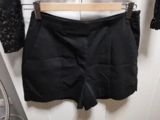 Conjunto Top Encaje y Shorts Negro