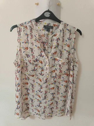 Camisa sin mangas Primark flores