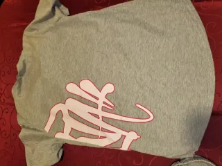 Conjunto gris y rosa mujer