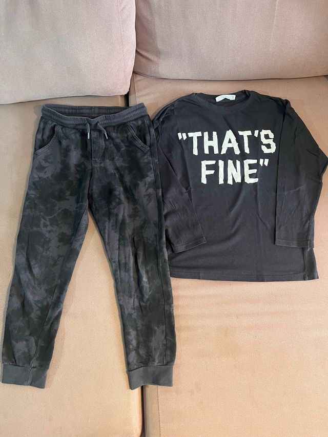 Conjunto Pantalón y Camiseta 8 años