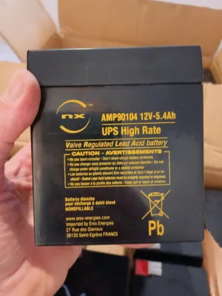 Batería NX AMP90104 12V-5.4Ah UPS