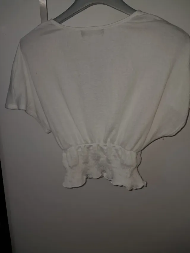 Blusa Bershka blanca