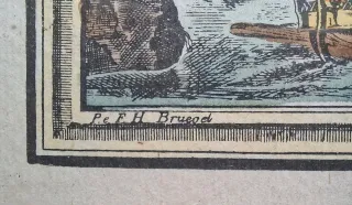 Cuadro Pieter Bruegel La Rencontre