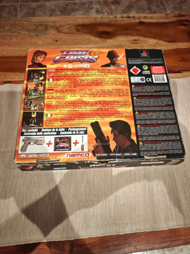 Pistola G-Con45 Time Crisis Namco PlayStation