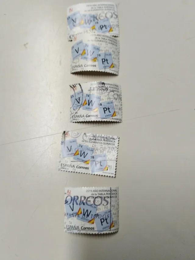 Francobolli 2019 Tabella Periodica