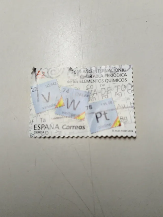 Francobolli 2019 Tabella Periodica